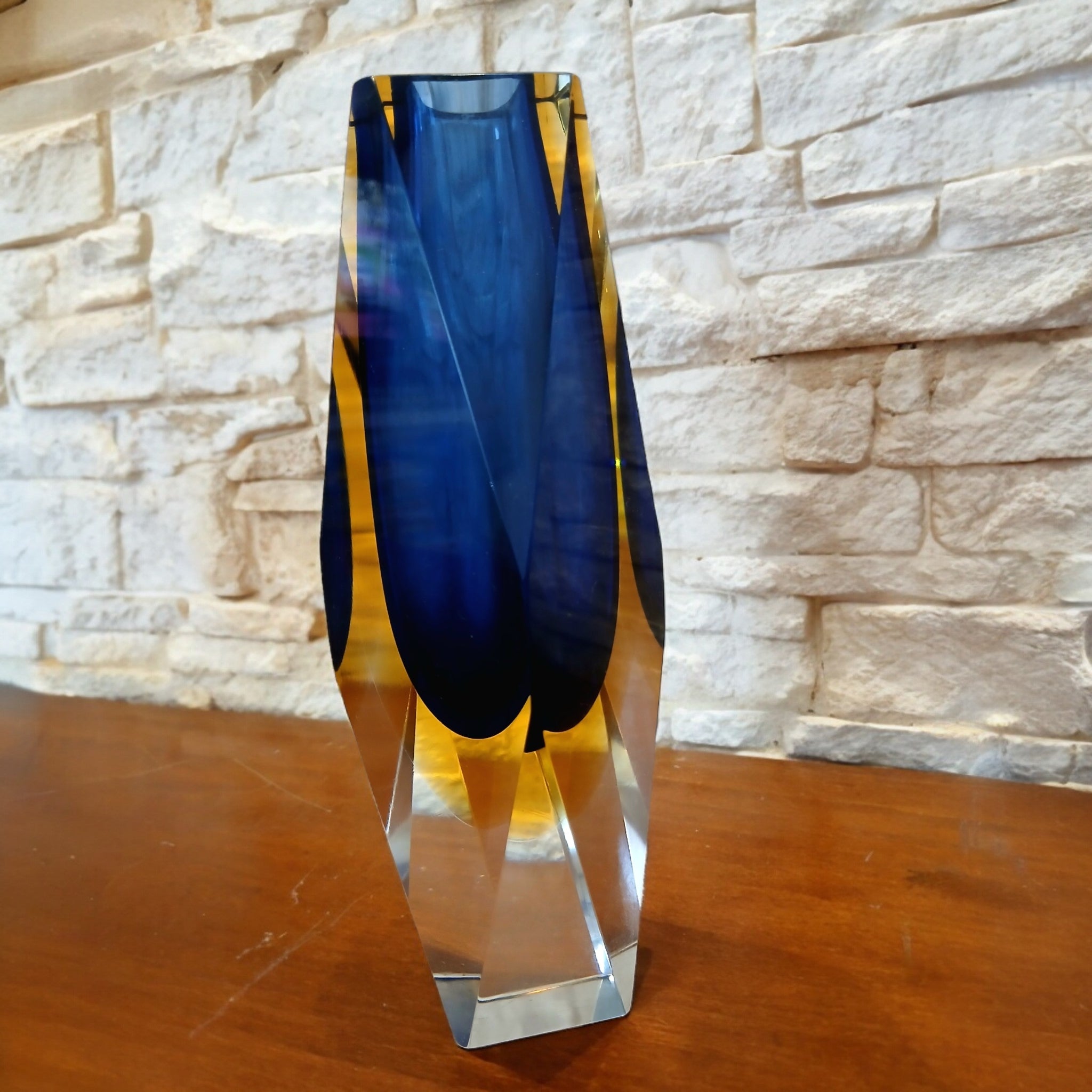 Vaso in Vetro di Murano Blu – Italia anni '70-'80