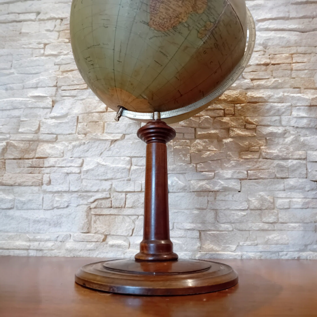 Mappemonde antique H.A. Kramers & Zoon – Dietrich Reimer, Berlin vers 1922