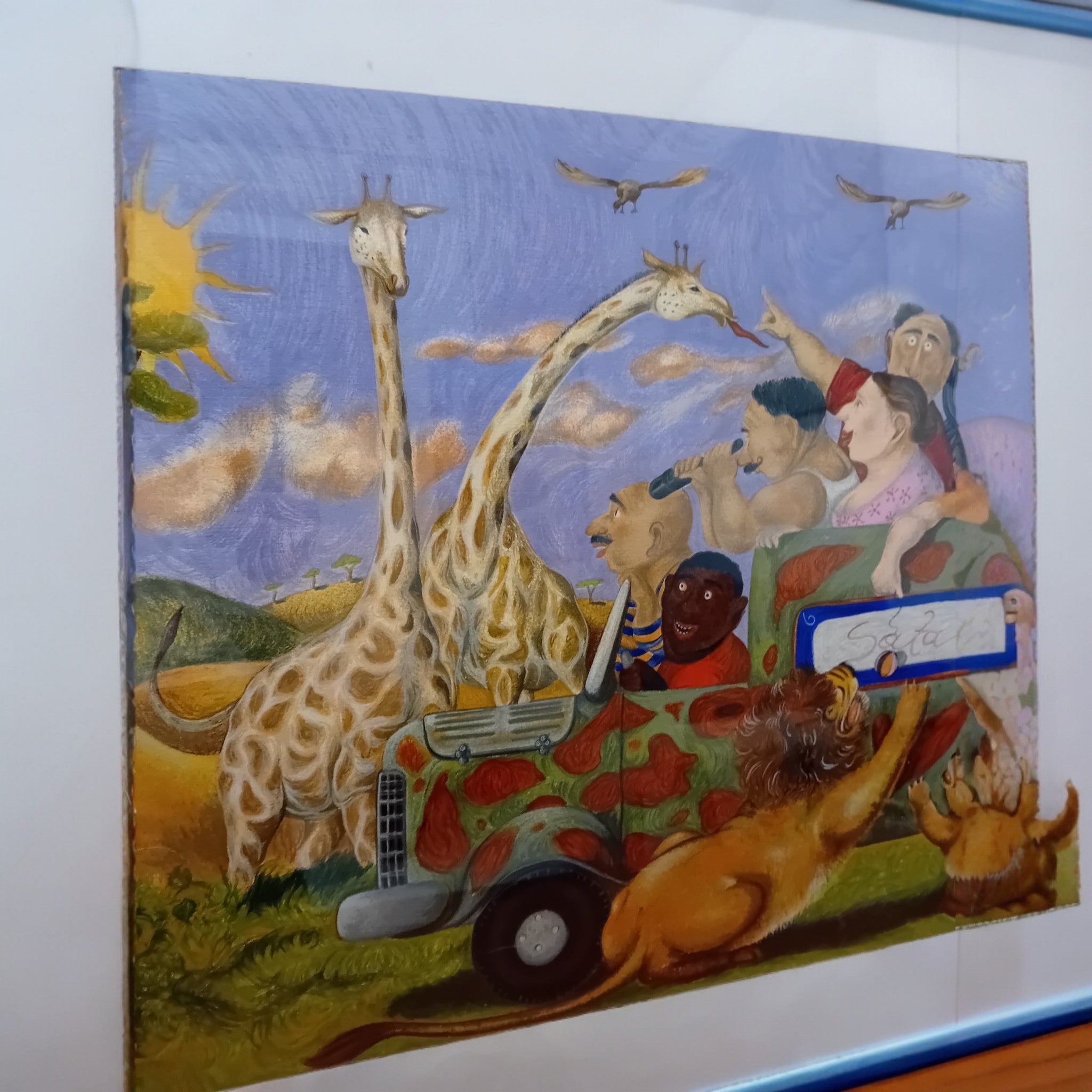 Lithographie "Safari" – Pino Procopio, LXXXV/CL