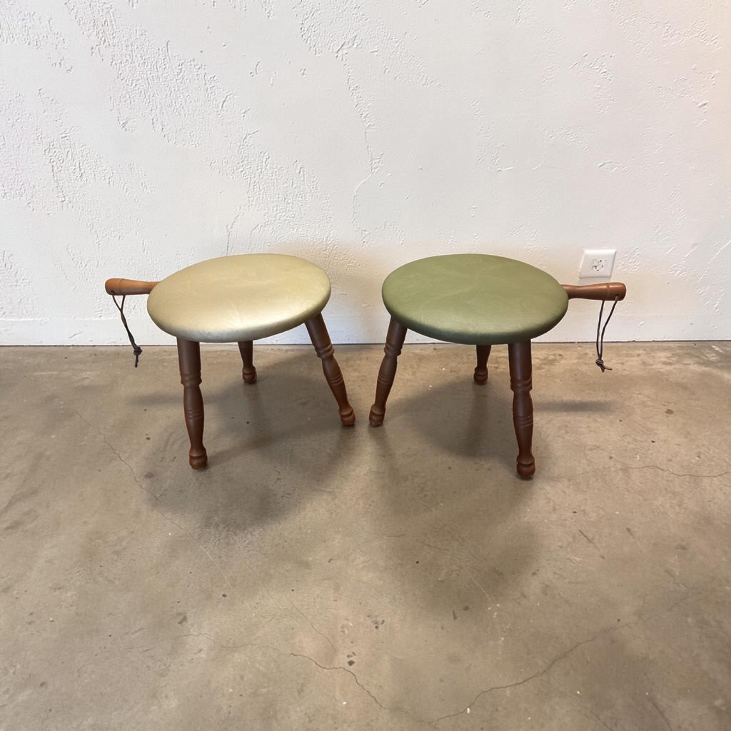 Coppia di Sgabelli Vintage Mattawa Furniture MFG – Cooksville, Ontario, anni '50