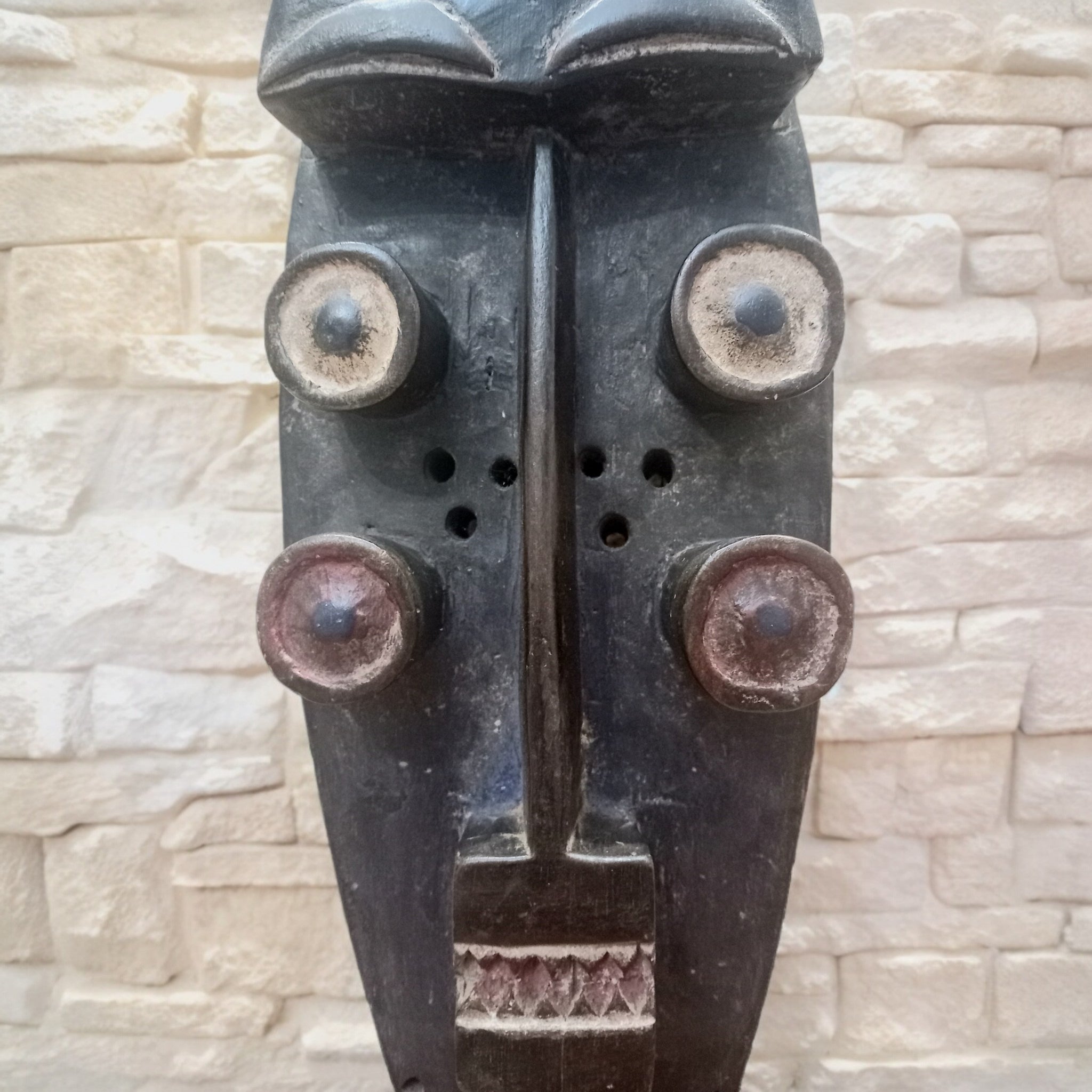 Maschera da Ballo Grebo Originale – Costa d'Avorio, Anni 1950/60