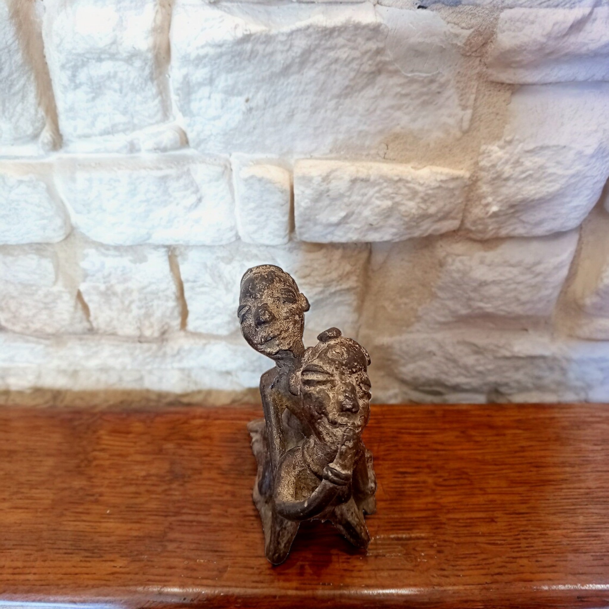 Figura in Bronzo Lobi – Coppia Erotica, Burkina Faso, Etnia Lobi