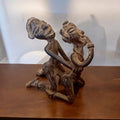 Figura in Bronzo Lobi – Coppia Erotica, Burkina Faso, Etnia Lobi