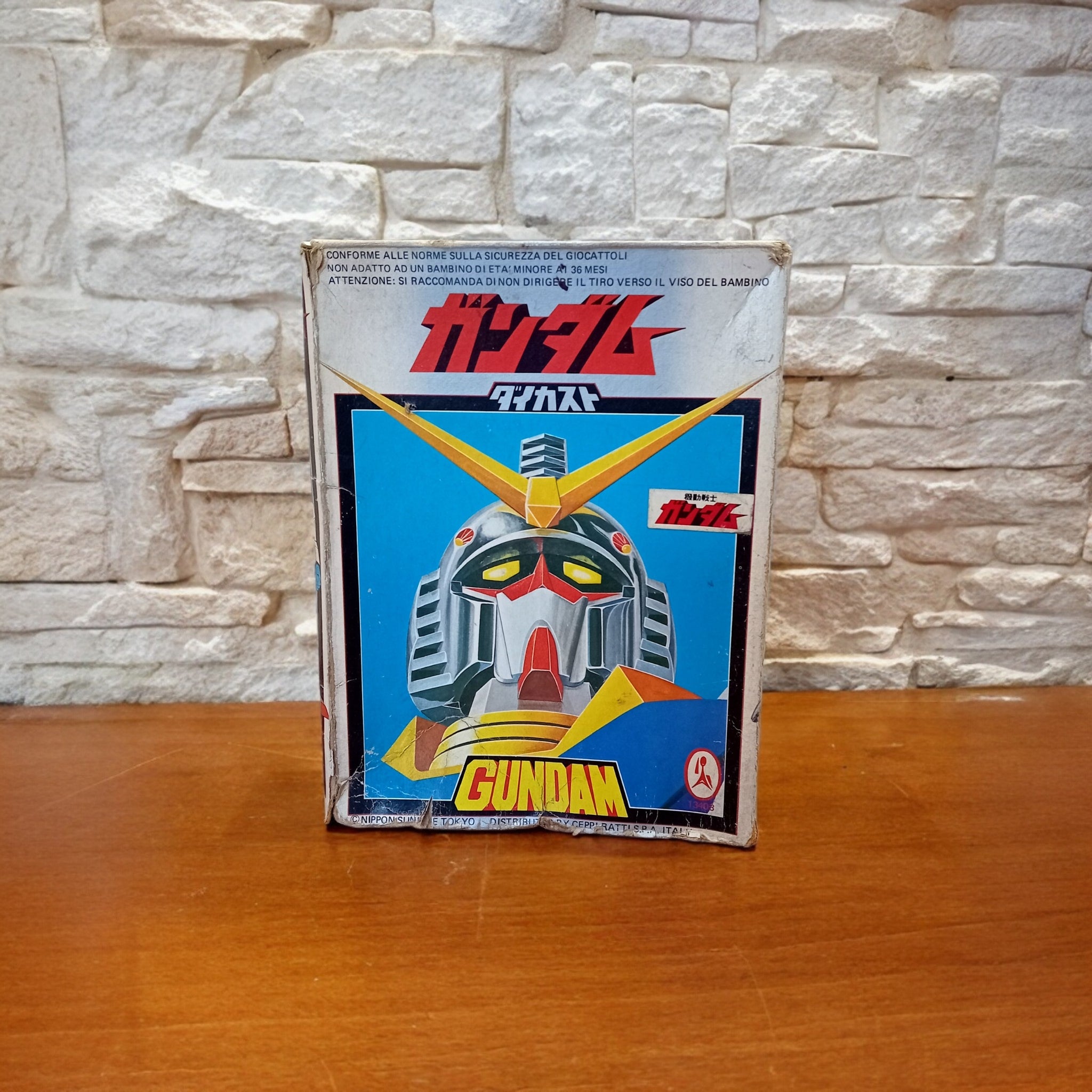 Action Figure Gundam Ceppi Ratti – Anni 1970/80, con Scatola Originale