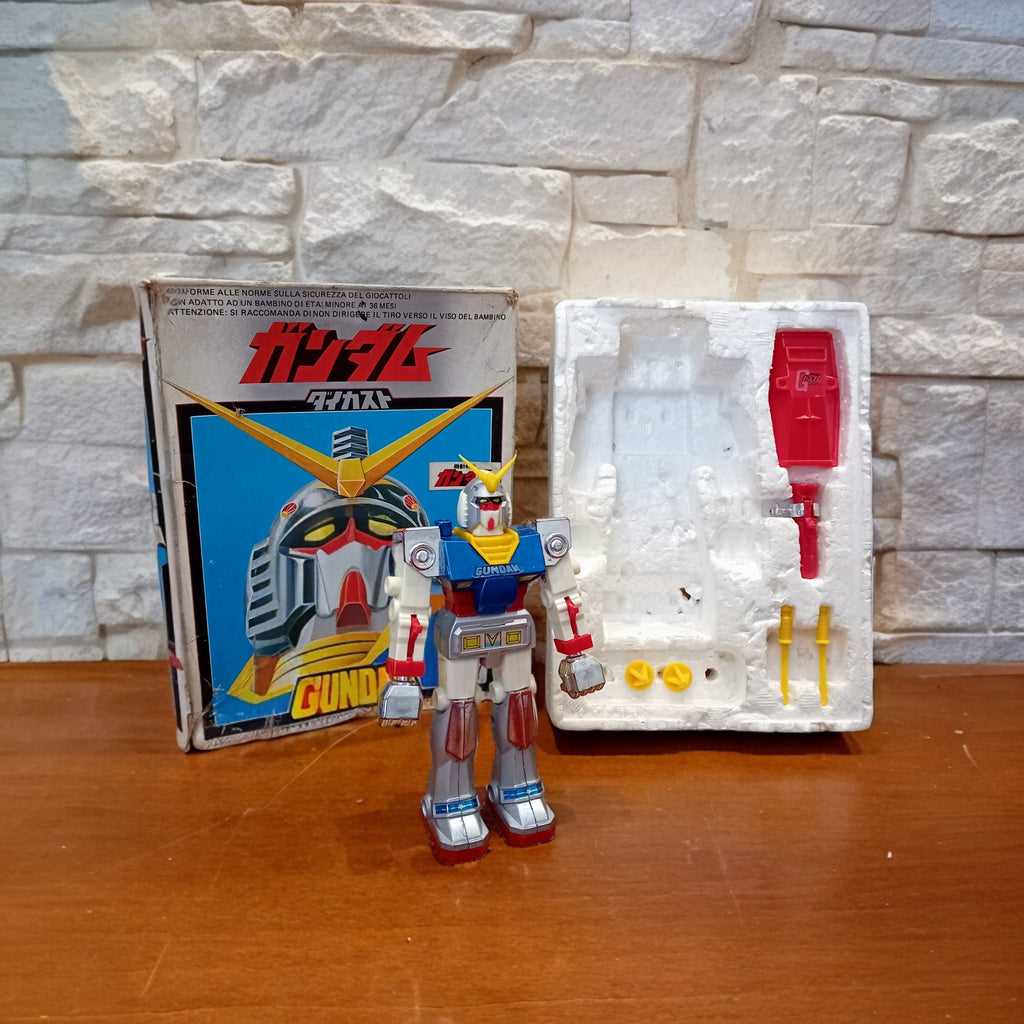 Action Figure Gundam Ceppi Ratti – Anni 1970/80, con Scatola Originale