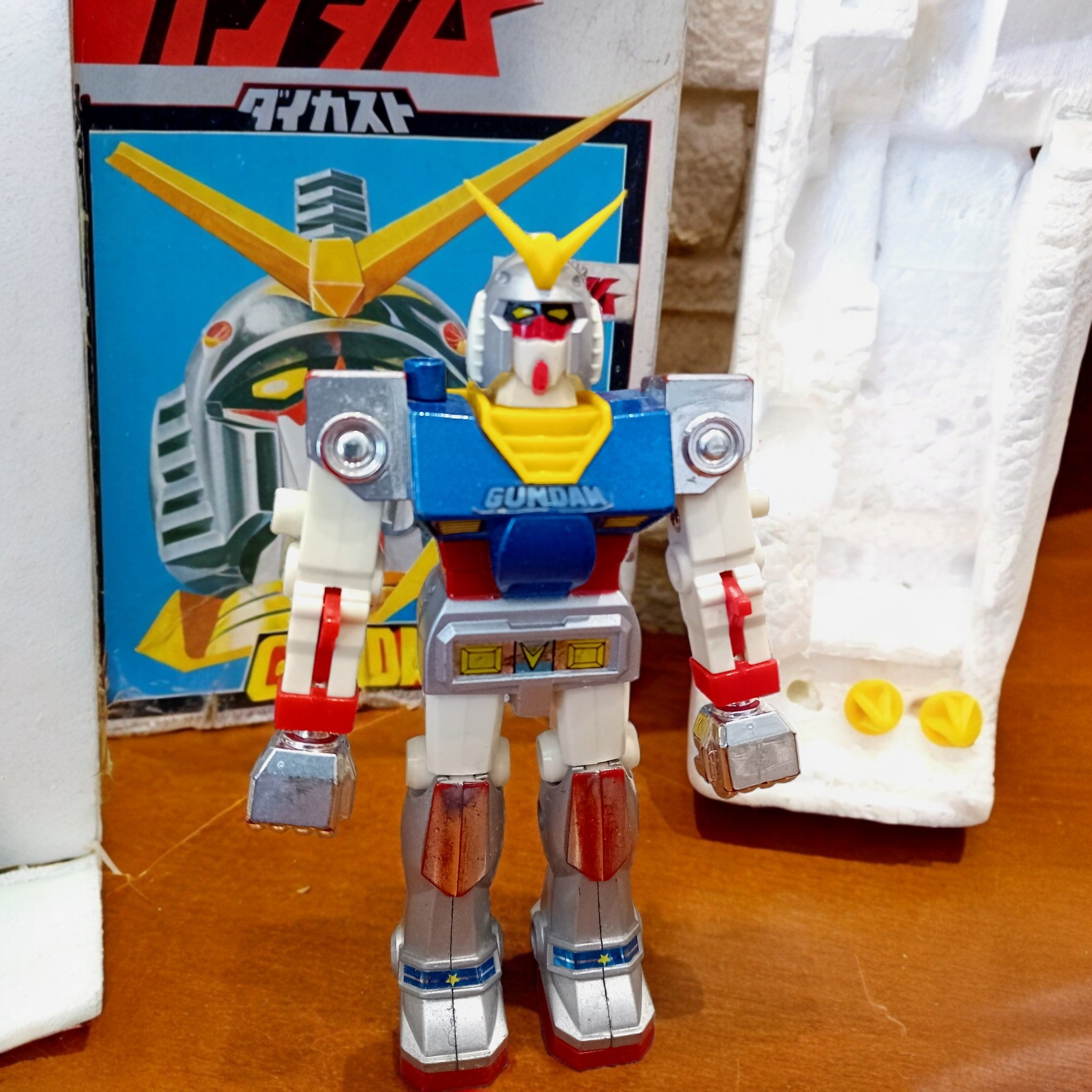 Action Figure Gundam Ceppi Ratti – Anni 1970/80, con Scatola Originale