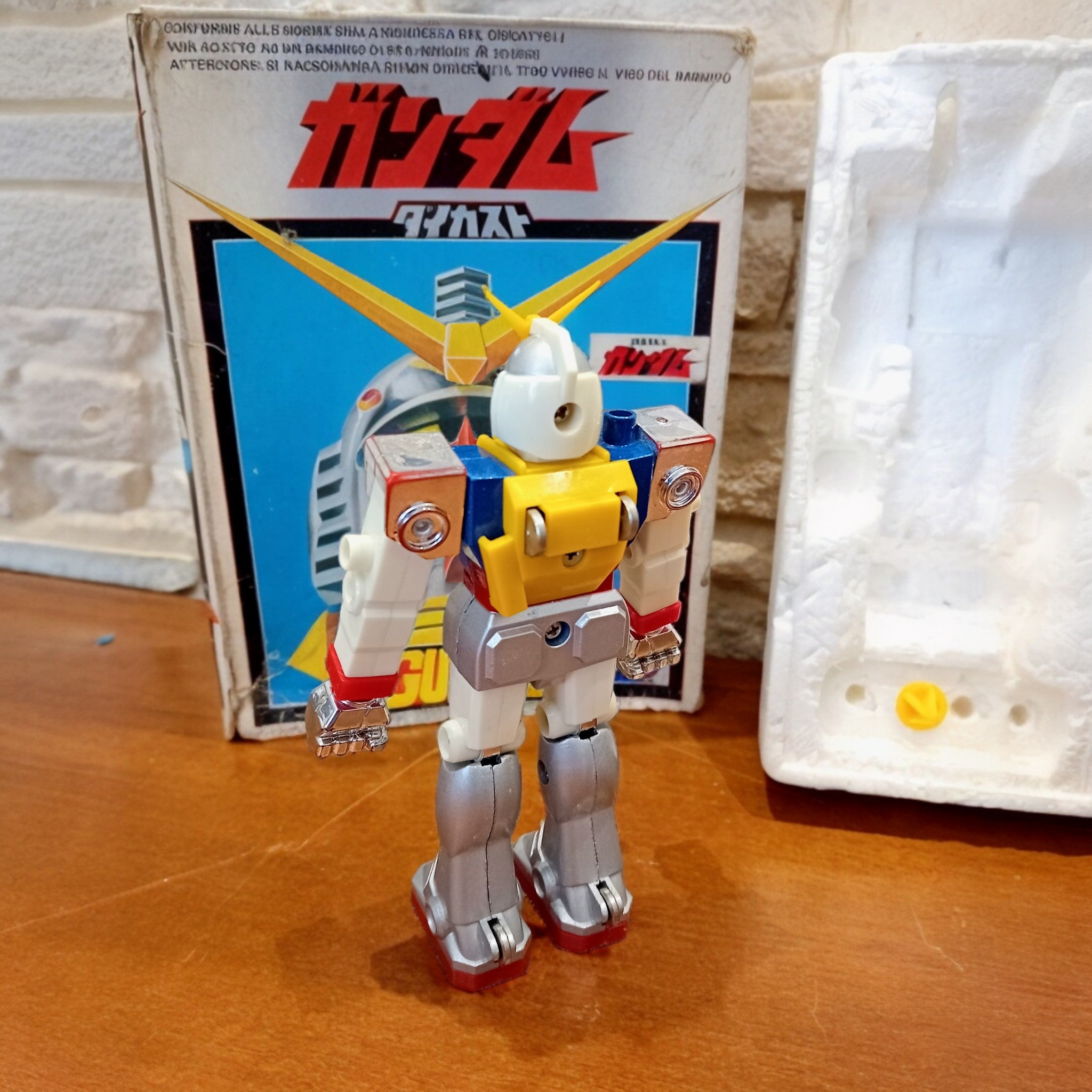 Action Figure Gundam Ceppi Ratti – Anni 1970/80, con Scatola Originale