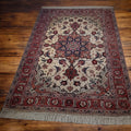 Tappeto Persiano Tabriz 60 Raj – Lana Extrafine e Seta, Annodato a Mano, Iran, 1970-1980