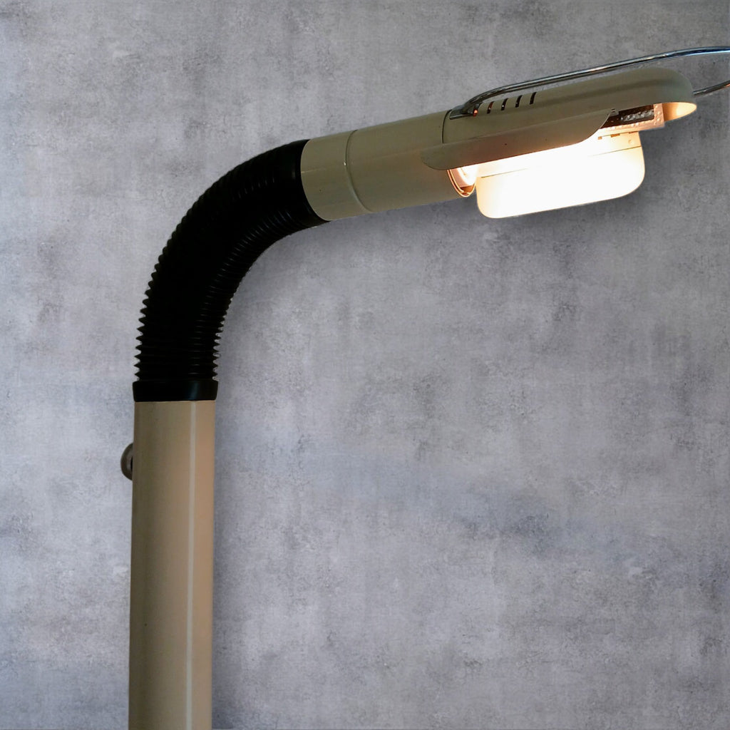 Lampada da Terra Regolabile Targetti Sankey – Anni 1960/70, Italia
