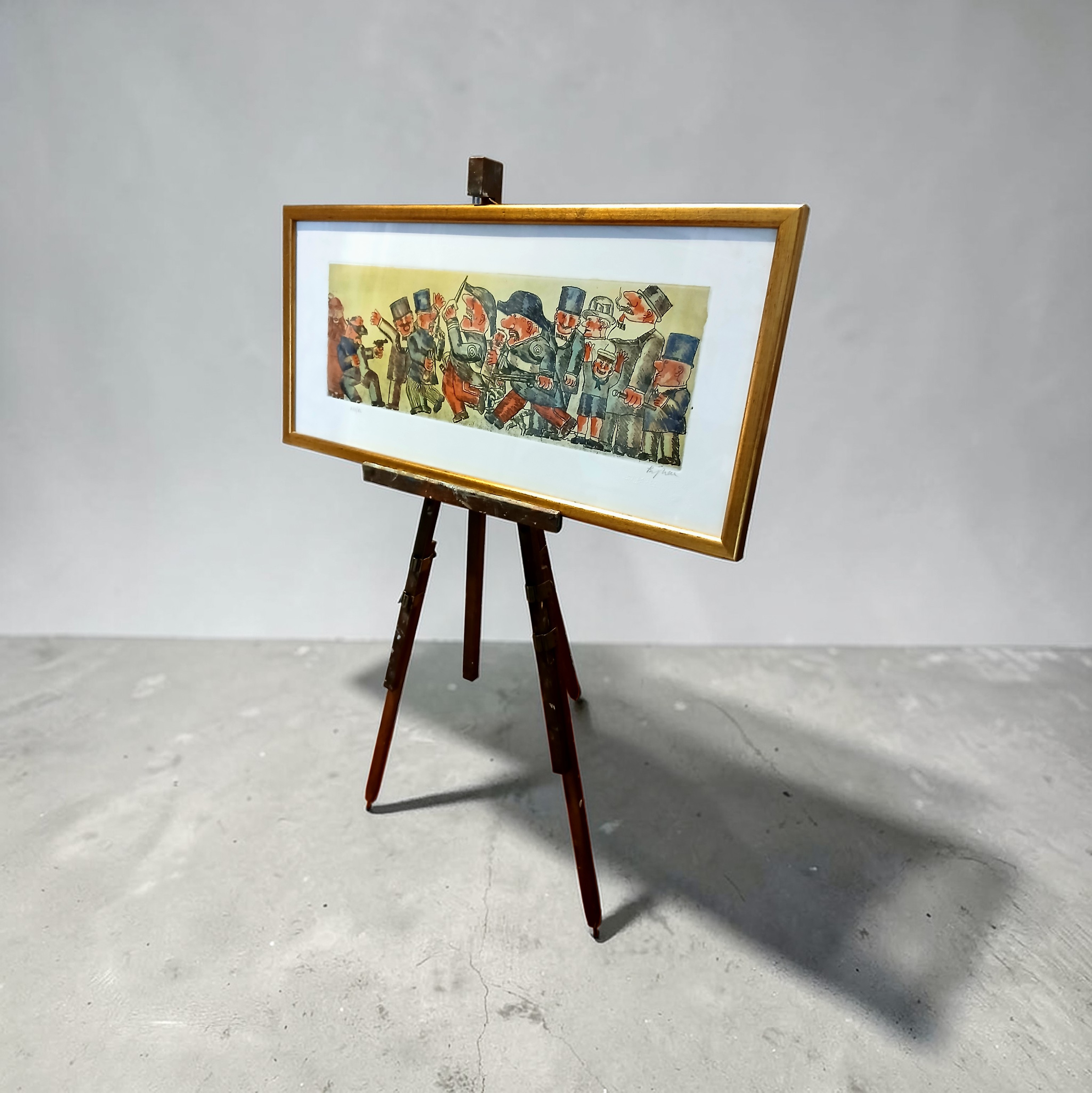 Cavaletto da pittore Sennelier Paris anni '900 | Antiquariato