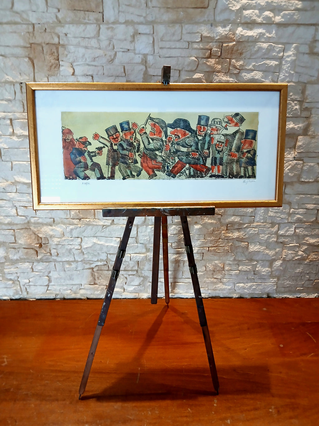 Cavaletto da pittore Sennelier Paris anni '900 | Antiquariato