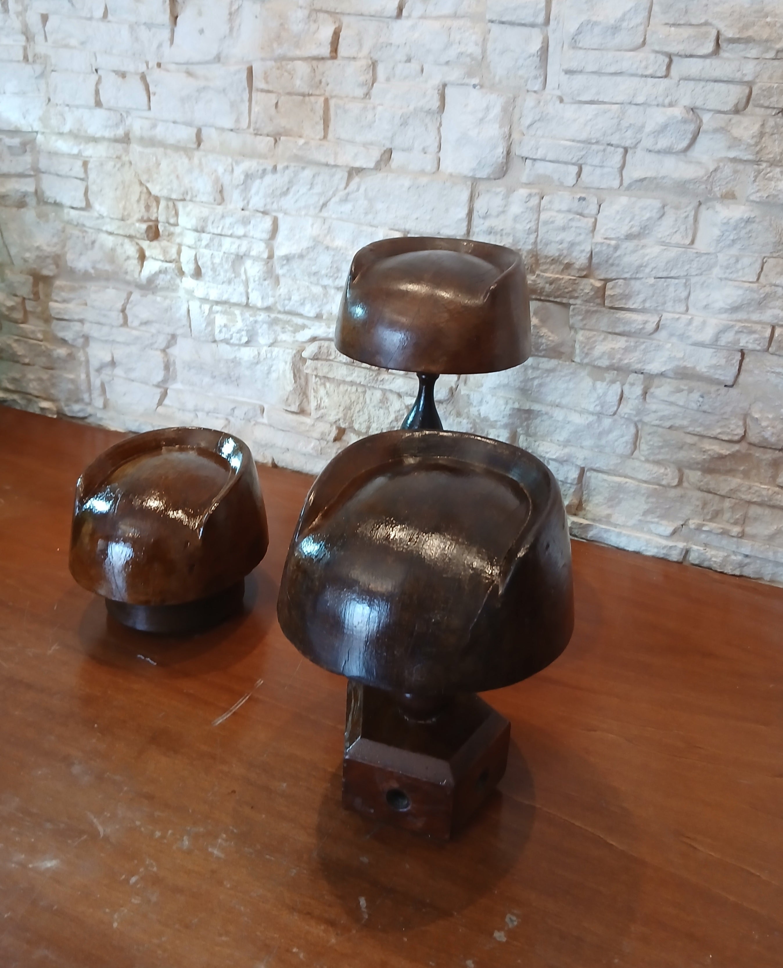 Set di tre stampi per cappelli