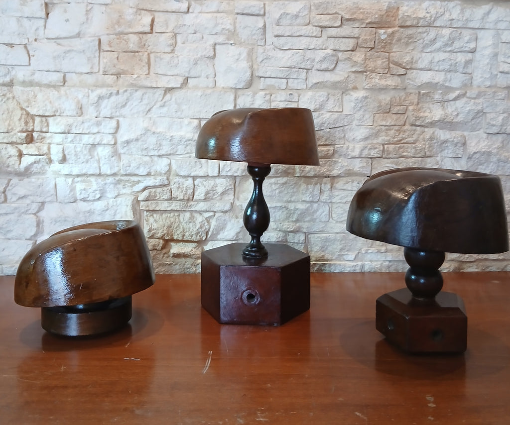 Set di tre stampi per cappelli