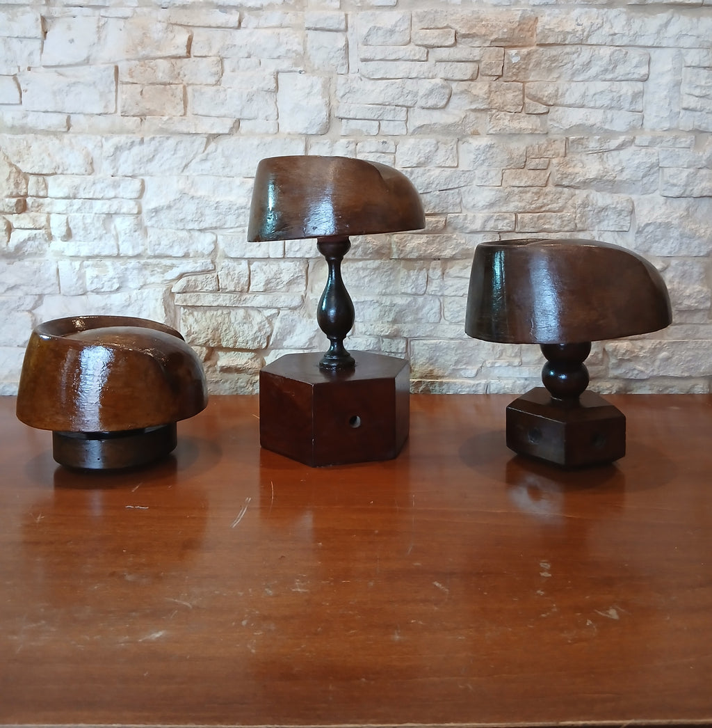 Set di tre stampi per cappelli